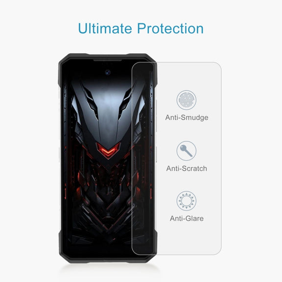 For DOOGEE S200 / S200X 10pcs 0.26mm 9H 2.5D Tempered Glass Film