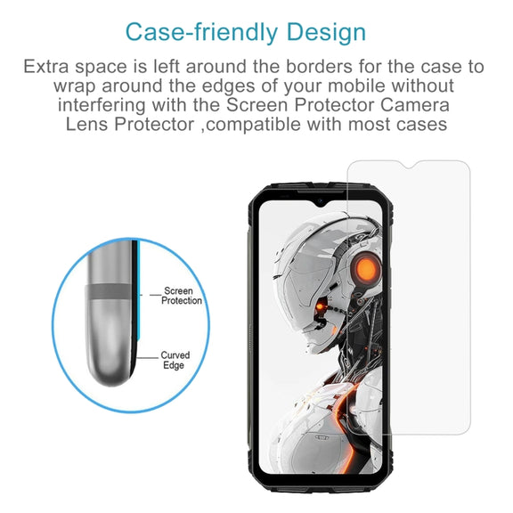For DOOGEE V Max Pro 10pcs 0.26mm 9H 2.5D Tempered Glass Film