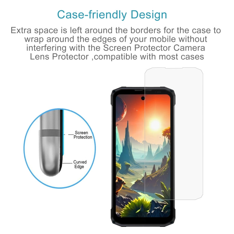 For DOOGEE Fire 6 10pcs 0.26mm 9H 2.5D Tempered Glass Film