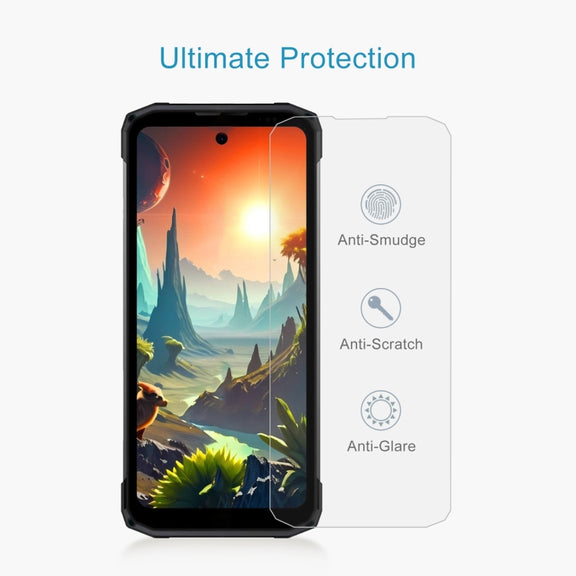 For DOOGEE Fire 6 10pcs 0.26mm 9H 2.5D Tempered Glass Film