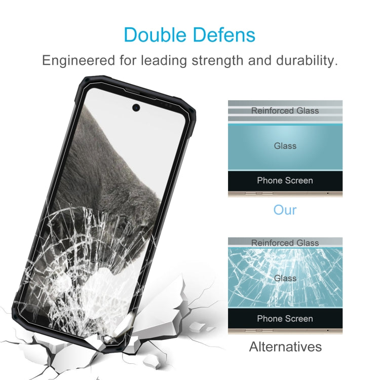 For DOOGEE Fire 6 Power 10pcs 0.26mm 9H 2.5D Tempered Glass Film