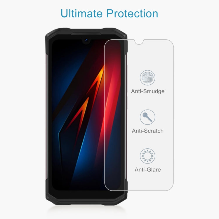 For DOOGEE S Punk 50pcs 0.26mm 9H 2.5D Tempered Glass Film