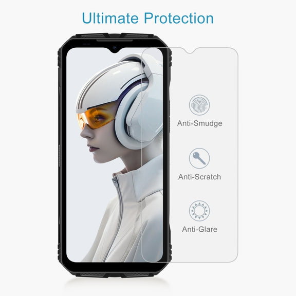 For DOOGEE V Max Plus 50pcs 0.26mm 9H 2.5D Tempered Glass Film