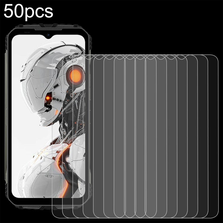 For DOOGEE V Max Pro 50pcs 0.26mm 9H 2.5D Tempered Glass Film