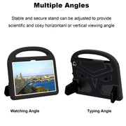 For Amazon Kindle Fire Max 11 2023 Sparrow Style Shockproof Kickstand EVA Tablet Case(Black)