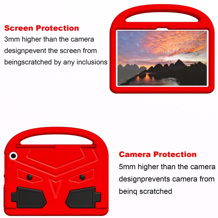 For Amazon Kindle Fire Max 11 2023 Sparrow Style Shockproof Kickstand EVA Tablet Case(Red)