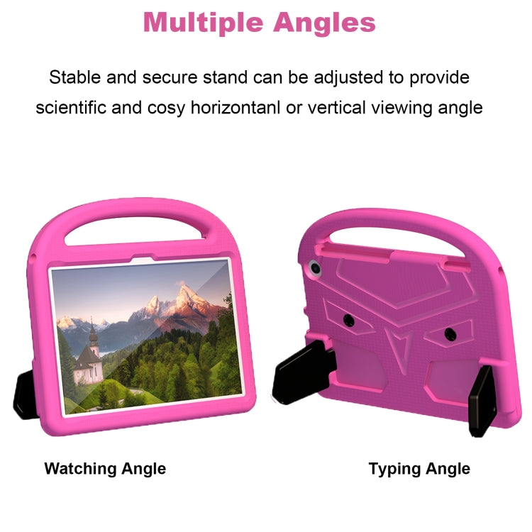 For Amazon Kindle Fire Max 11 2023 Sparrow Style Shockproof Kickstand EVA Tablet Case(Rose Red)