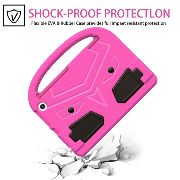 For Amazon Kindle Fire Max 11 2023 Sparrow Style Shockproof Kickstand EVA Tablet Case(Rose Red)