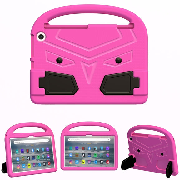 For Amazon Kindle Fire Max 11 2023 Sparrow Style Shockproof Kickstand EVA Tablet Case(Rose Red)