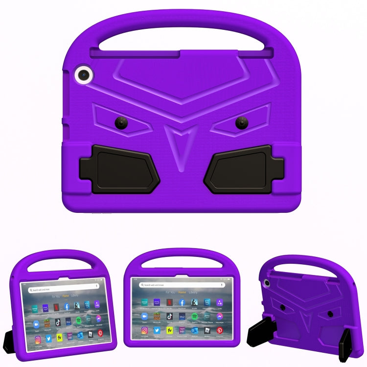 For Amazon Kindle Fire Max 11 2023 Sparrow Style Shockproof Kickstand EVA Tablet Case(Purple)