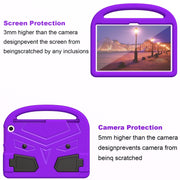 For Amazon Kindle Fire Max 11 2023 Sparrow Style Shockproof Kickstand EVA Tablet Case(Purple)