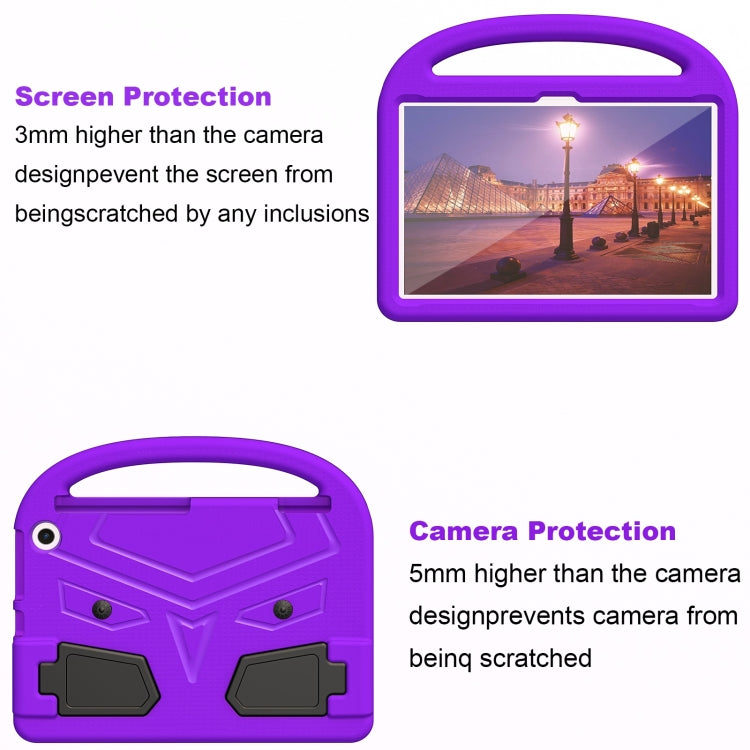 For Amazon Kindle Fire Max 11 2023 Sparrow Style Shockproof Kickstand EVA Tablet Case(Purple)