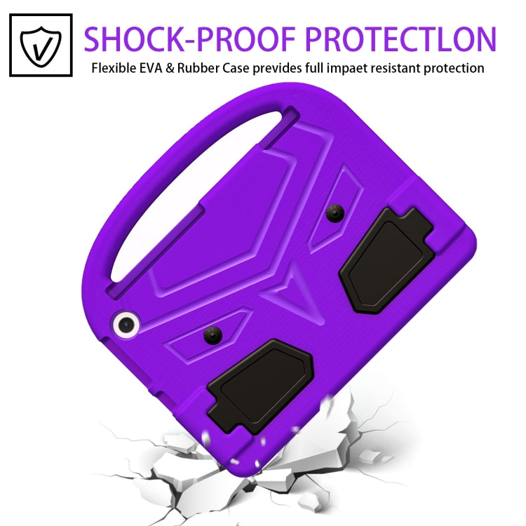 For Amazon Kindle Fire Max 11 2023 Sparrow Style Shockproof Kickstand EVA Tablet Case(Purple)