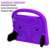 For Amazon Kindle Fire Max 11 2023 Sparrow Style Shockproof Kickstand EVA Tablet Case(Purple)