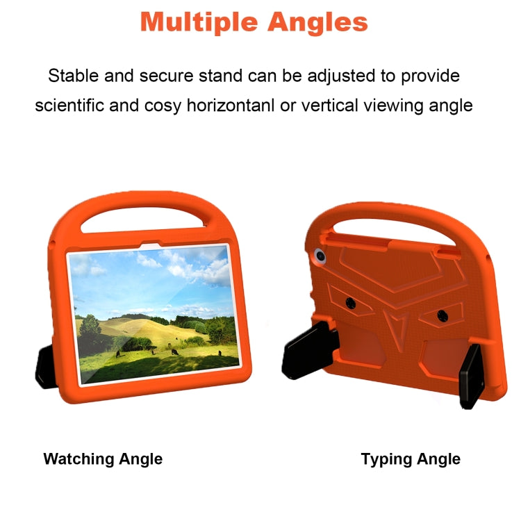 For Amazon Kindle Fire Max 11 2023 Sparrow Style Shockproof Kickstand EVA Tablet Case(Orange)