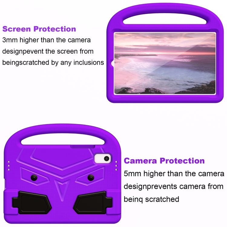 For Lenovo Tab M9 2023 Sparrow Style Shockproof Kickstand EVA Tablet Case(Purple)