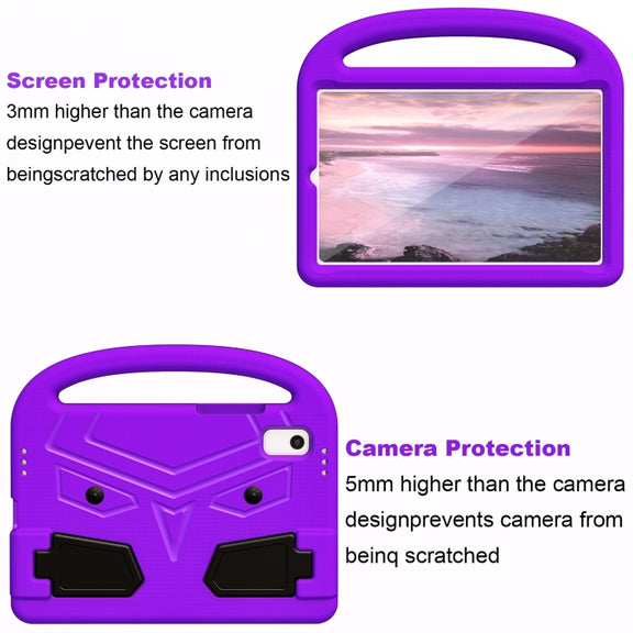 For Lenovo Tab M9 2023 Sparrow Style Shockproof Kickstand EVA Tablet Case(Purple)