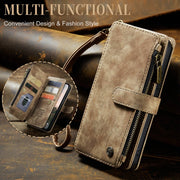 For iPhone 15 Pro Max CaseMe C30 Multifunctional Leather Phone Case(Brown)