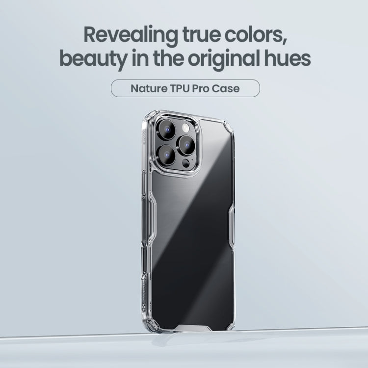For iPhone 16 Pro Max NILLKIN Ultra Clear PC + TPU Phone Case(Transparent)