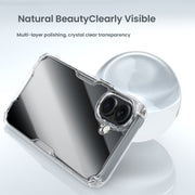 For iPhone 16 Plus NILLKIN Ultra Clear PC + TPU Phone Case(Transparent)