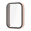 For Xiaomi Mi Band 8 Pro PC + Tempered Film Integrated Watch Protective Case(Pink) - Watch Cases by PMC TechLife | Online Shopping South Africa | PMC TechLife | Buy Now Pay Later Mobicred