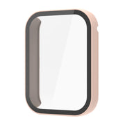 For Xiaomi Mi Band 8 Pro PC + Tempered Film Integrated Watch Protective Case(Pink)