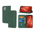 For iPhone 16 Pro Max Woven Texture Stitching Magnetic Leather Phone Case(Green) - iPhone 16 Pro Max Cases by PMC TechLife | Online Shopping South Africa | PMC TechLife | Buy Now Pay Later Mobicred