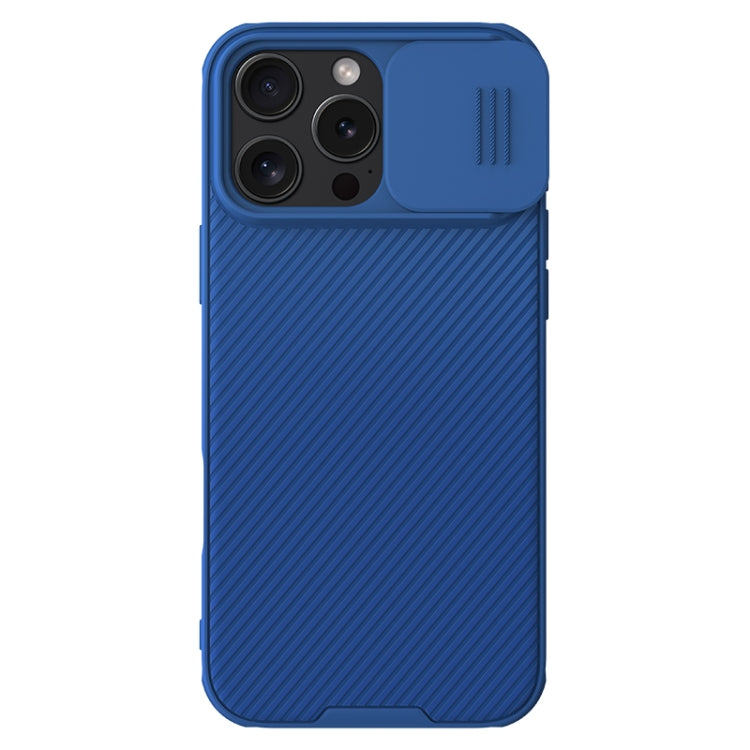 For iPhone 16 Pro Max NILLKIN CamShield Pro Magnetic Magsafe Phone Case(Blue)