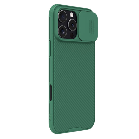 For iPhone 16 Pro Max NILLKIN CamShield Pro Magnetic Magsafe Phone Case(Green)