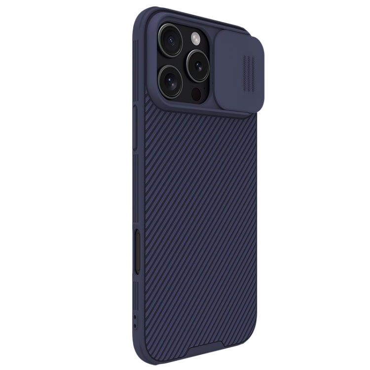 For iPhone 16 Pro Max NILLKIN CamShield Pro Magnetic Magsafe Phone Case(Purple)