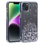 For iPhone 15 DFANS DESIGN Golden Diamond TPU+PC Phone Case(Purple)