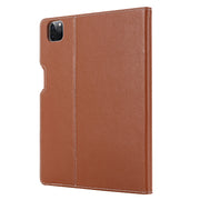 For iPad Pro 11 inch (2020) GEBEI PU+TPU Horizontal Flip Protective Tablet Case with Holder & Card Slots(Brown)