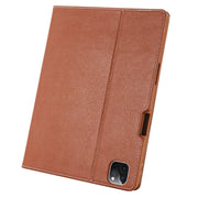For iPad Pro 11 inch (2020) GEBEI PU+TPU Horizontal Flip Protective Tablet Case with Holder & Card Slots(Brown)