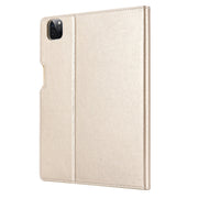 For iPad Pro 11 inch (2020) GEBEI PU+TPU Horizontal Flip Protective Tablet Case with Holder & Card Slots(Gold)