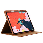 For iPad Pro 11 inch (2020) GEBEI PU+TPU Horizontal Flip Protective Tablet Case with Holder & Card Slots(Gold)