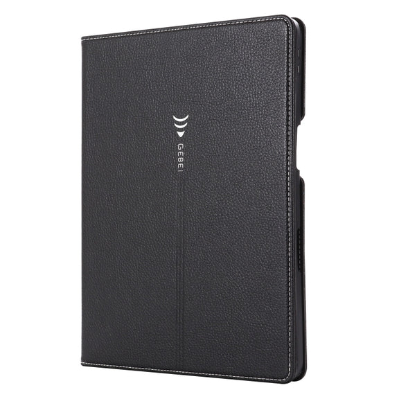 For iPad Pro 11 inch (2020) GEBEI PU+TPU Horizontal Flip Protective Tablet Case with Holder & Card Slots(Black)