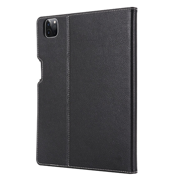 For iPad Pro 11 inch (2020) GEBEI PU+TPU Horizontal Flip Protective Tablet Case with Holder & Card Slots(Black)