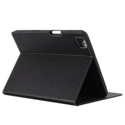 For iPad Pro 11 inch (2020) GEBEI PU+TPU Horizontal Flip Protective Tablet Case with Holder & Card Slots(Black)