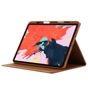 For iPad Pro 11 inch (2020) GEBEI PU+TPU Horizontal Flip Protective Tablet Case with Holder & Card Slots(Black)