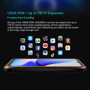 Blackview BV6200 Pro, 6GB+128GB, IP68/IP69K/MIL-STD-810H, 6.56 inch Android 13 MediaTek Helio P35 Octa Core, Network: 4G, OTG(Black)