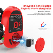 HXSJ M106 2.4GHZ 1600dpi Single-mode Wireless Mouse USB Rechargeable(Red)