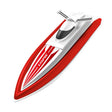 B8 Double Propeller Long Endurance High Speed Remote Control Boat(Red) - RC Boats by PMC Jewellery | Online Shopping South Africa | PMC Jewellery | Buy Now Pay Later Mobicred