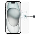 For iPhone 15 / 15 Pro 0.26mm 9H 2.5D Tempered Glass Film - iPhone 15 Tempered Glass by DIYLooks | Online Shopping South Africa | PMC TechLife | Buy Now Pay Later Mobicred