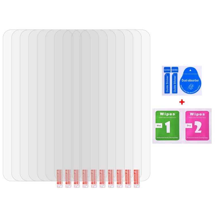 For iPhone 16 Plus 10pcs 0.26mm 9H 2.5D Tempered Glass Film