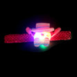 Santa Style Flash Light Merry Christmas Slap Pat Circle Wristband(Sequins Light Snowman) - Christmas Wearable Decoration by PMC TechLife | Online Shopping South Africa | PMC TechLife | Buy Now Pay Later Mobicred