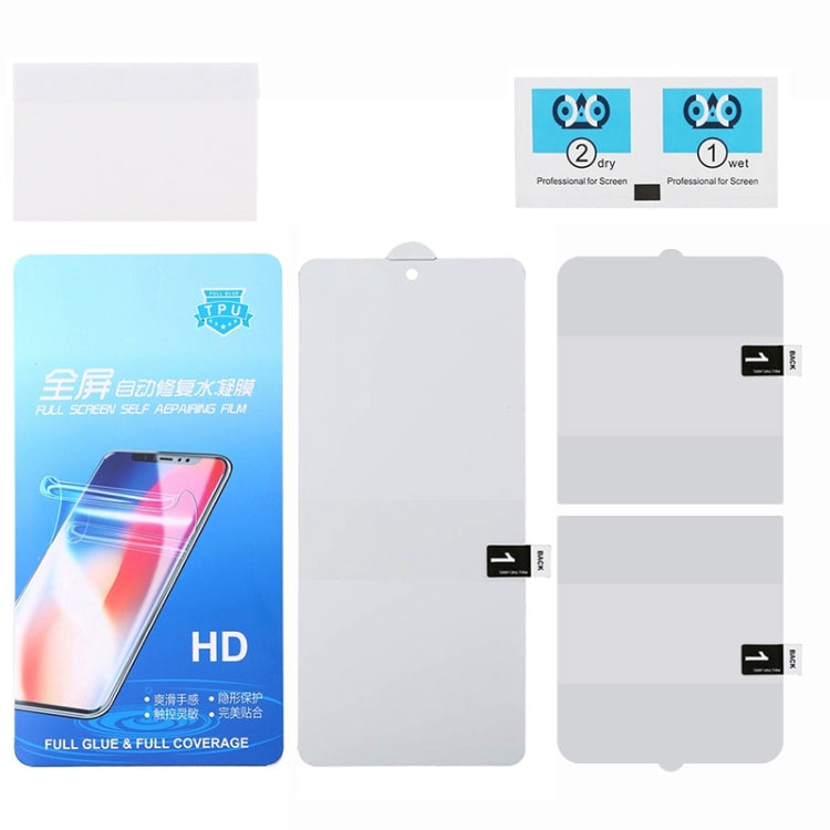 For OPPO Find N3 Flip 3 in 1 Full Screen Protector Explosion-proof Hydrogel Film