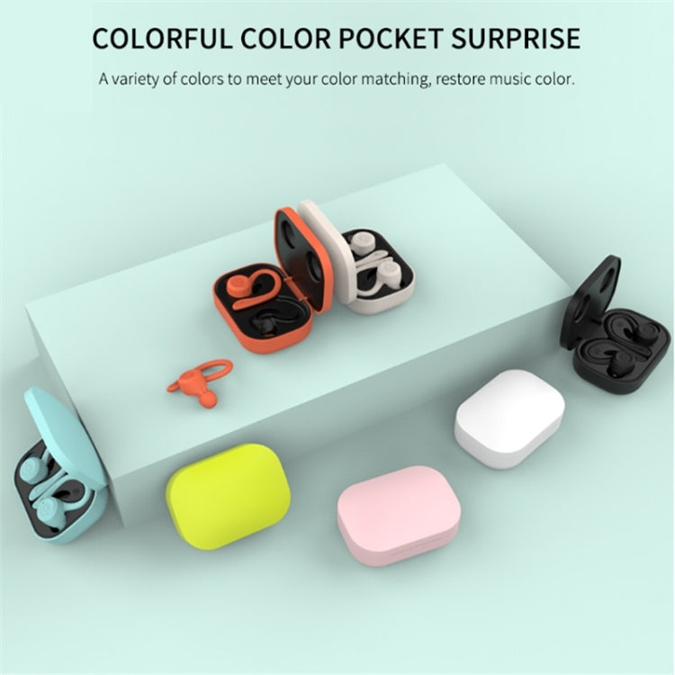 T&G T40 TWS IPX6 Water-resistant Hanging Ear Wireless Bluetooth Earphones with Charging Box(White)