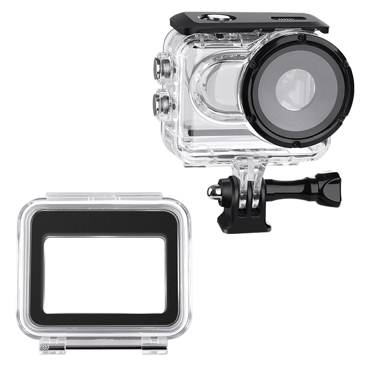 For Insta360 GO 3 / 3S Underwater Water-resistant Housing Case with Touch Back Cover