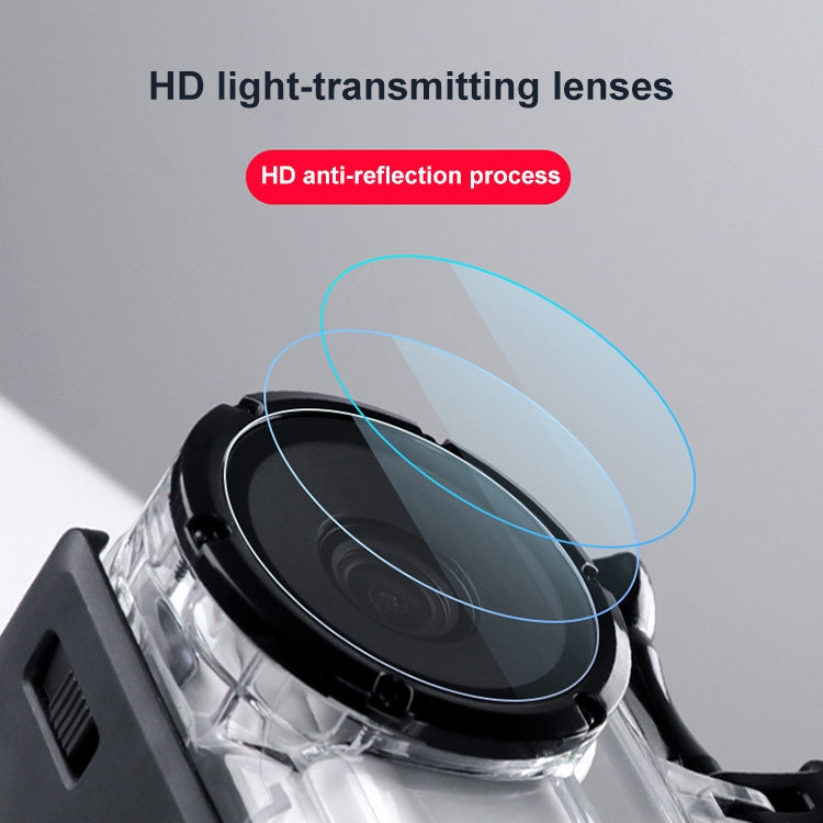 For Insta360 GO 3 / 3S Underwater Water-resistant Housing Case with Touch Back Cover