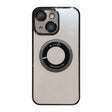 For iPhone 15 Magsafe Electroplate PC Phone Case(Black) - iPhone 15 Cases by PMC TechLife | Online Shopping South Africa | PMC TechLife